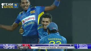 Sri Lanka beat England by 219 runs  5th ODI Highlights [upl. by Curnin113]