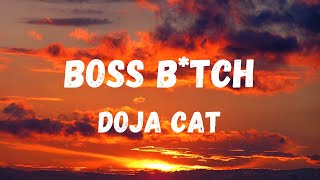 Doja Cat  Boss Btch  Lyric Video [upl. by Aikkan432]