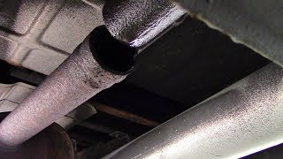 Exhaust repair without welding [upl. by Nnaesor]