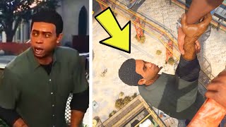 Lamar Roasts Franklin in GTA 5 Final Mission [upl. by Shurlocke9]