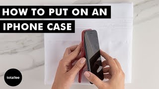 How to Put on an iPhone Case [upl. by Orsino]