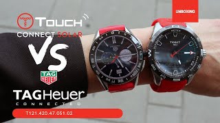 Tissot T Touch Connected Solar VS TAG HEUER CONNECTED [upl. by Resor332]