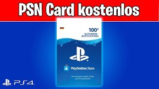 🎁 PSN Card kostenlos bekommen Gratis Gutscheincode erhalten und PSN Guthaben aufladen [upl. by Atsev]