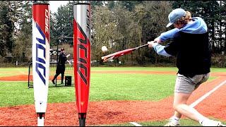 HITTING WITH THE 2020 EASTON ADV 360  BBCOR Baseball Bat Reviews [upl. by Reaht]