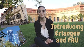 meineFAU  The uni vlog Introducing Erlangen FAU Vlog [upl. by Nnayelhsa]