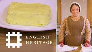 How to Make Butter – The Victorian Way [upl. by Noiraa975]