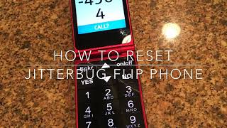 281 How to Reset Jitterbug Flip phone [upl. by Thad]