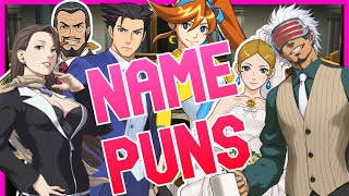 The Meaning Behind EVERY Ace Attorney Name Pun 20012016 [upl. by Oeniri]