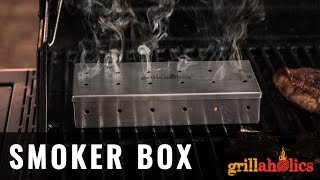 Grillaholics Smoker Box  Product Video [upl. by Winslow]