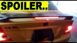 Instalacion de spoiler aleron trasero [upl. by Eiromem]