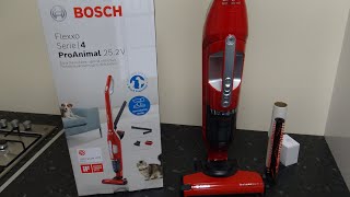 Bosch BBH3PETGB 25 2v 55 Minute Runtime Cordless Vacuum Cleaner [upl. by Nodle651]