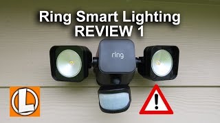 Ring Smart Lighting Review  Bridge  Floodlight  Spotlight  Motion Sensor  Issues [upl. by Ojibbob]