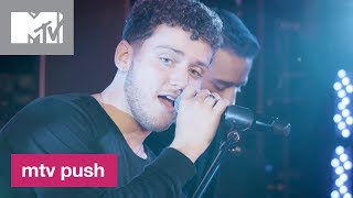 Bazzi Performs ‘Mine’ 🎤 Live Performance  MTV Push [upl. by Aiym]