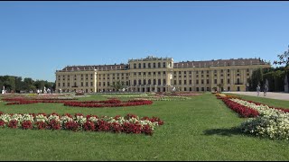 Schönbrunn Palace Schloss Schönbrunn  Wien 4K Ultra HD [upl. by Ycnaffit]