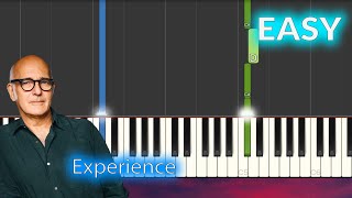 Ludovico Einaudi  Experience EASY Piano Tutorial [upl. by Feucht]