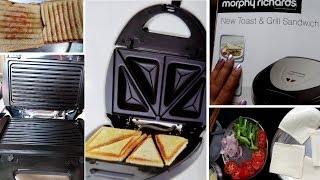 Sandwich Maker Demo amp Review Beginners Guide [upl. by Eidde]