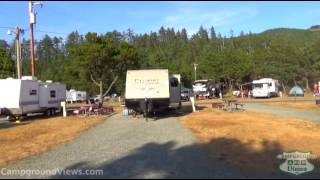 Barview Jetty County Park Campground Rockaway Beach Oregon OR  CampgroundViewscom [upl. by Anair]