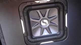 Kicker L7 10in Solo Baric  Review  Car Body FLEX [upl. by Lihp]