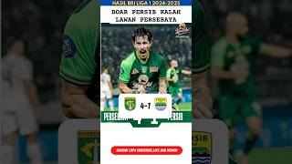 PERSEBAYA VS PERSIB LAGA PEMEGANG PUNCAK KLASEMEN [upl. by Nadab212]