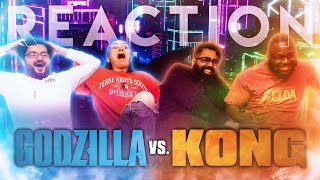 FINALLY got to watch Godzilla vs Kong  Group Reaction [upl. by Jaffe]