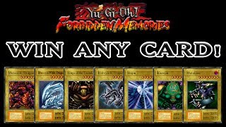 YuGiOh Forbidden Memories  How to Win ANY Card You Want RNG Manipulation Tutorial [upl. by Fleur617]