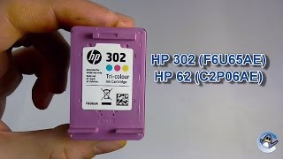 How to Refill HP 302 HP 304 amp HP 62 TriColour Ink Cartridges [upl. by Yhotmit]