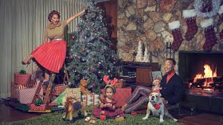 John Legend  What Christmas Means To Me Official Yule Log [upl. by Leifeste]