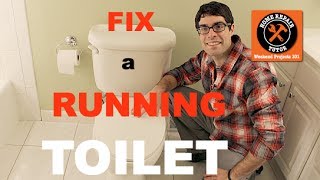 Fix a Toilet That Keeps Running [upl. by Sclater970]