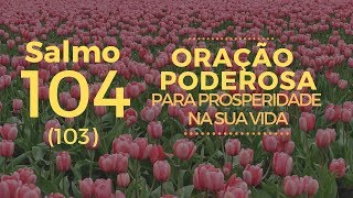 Salmo 104  Oração Poderosa para prosperidade na sua vida [upl. by Yrak]