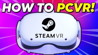 How to Play PCVR on Quest 2 Airlink Virtual Desktop amp Oculus link [upl. by Matthias]