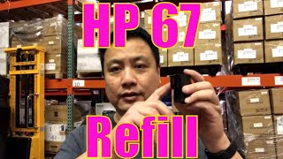 Refill HP 67 67XL Ink Cartridge  Part 1  Fundamentals [upl. by Htebazila128]