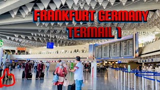 4K Frankfurt Airport Terminal 1 walk on 13092020 [upl. by Arreit]