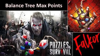 Puzzles amp Survival Balance Tree Max Points [upl. by Allerus]