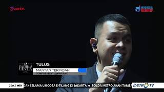 Tulus  Mantan Terindah medley Janji Suci live on Konser Inspirasi Cinta Yovie amp His Friends [upl. by Ahsirt]