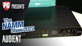 Audient EVO 16 amp iD44  NAMM 2022 [upl. by Ariamat803]