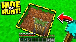 we uncovered a SECRET Minecraft stairs DEEP underground  Hide Or Hunt 2 [upl. by Adora]