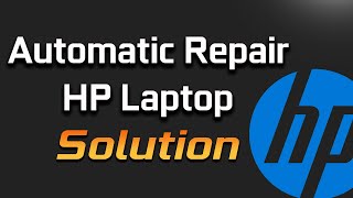 How To Fix A HP In A Preparing Automatic Repair Restart Loop 2025 [upl. by Ardnuas]