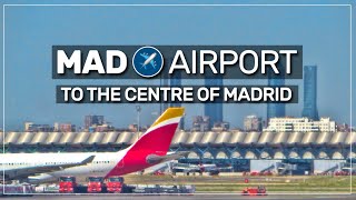 ➤ how to travel from Barajas airport ✈️ to the centre of Madrid 2022 010 [upl. by Mitchael]