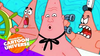 50 LOL Moments with Patrick Star 😂  SpongeBob  Nicktoons [upl. by Zumwalt]