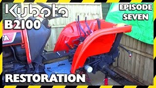 Kubota B2100 Compact Tractor Restoration  Episode Seven  Starting the Rebuild [upl. by Rehtaeh473]