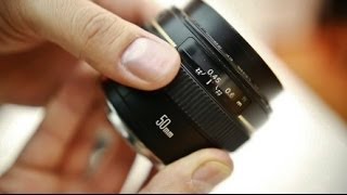 Canon 50mm f14 USM lens review with samples full frame and APSC [upl. by Thomasina]