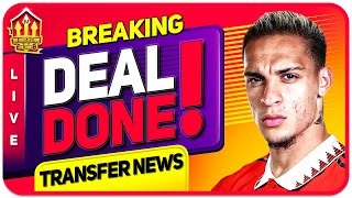 ANTONY DEAL DONE Man Utd Transfer News [upl. by Riba]