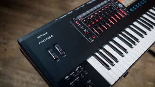 Roland Fantom Workstation Keyboard  Overview and Demonstration [upl. by Armilla]