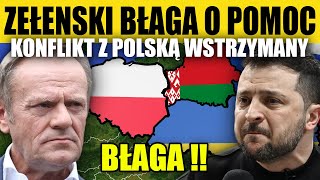 ZEŁENSKI ZNÓW BŁAGA POLSKĘ O POMOC [upl. by Hume692]