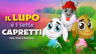 Il Lupo ei Sette Capretti  Cartone Animati  Storie per Bambini [upl. by Emearg]