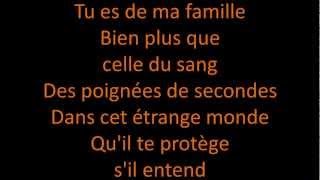 Génération Goldman  Famille Official Lyrics Video [upl. by Blackington]