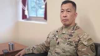 Command Sergeant Major Discusses his Resiliency on Immigrating to US From Vietnam [upl. by Avah]