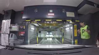 機械式立体駐車場 渋谷 Inside an Automated Car Park [upl. by Ssecnirp]