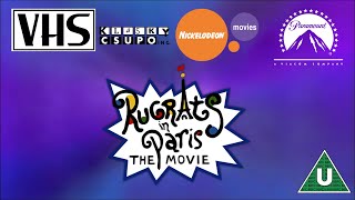 Opening to Rugrats In Paris The Movie UK VHS 2001 [upl. by Ethe708]