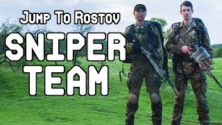 Milsim West Jump To Rostov Sniper Team ASG M40A5 Sniper Rifle TM VSR10 ATN XSight 2 HD [upl. by Eninahpets]